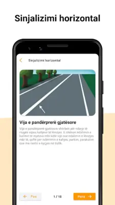 Autoshkolla Kosovë - Testet on android App screenshot 1