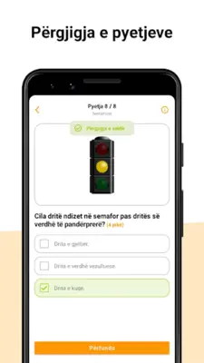 Autoshkolla Kosovë - Testet on android App screenshot 3