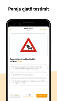 Autoshkolla Kosovë - Testet on android App screenshot 6