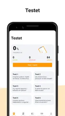 Autoshkolla Kosovë - Testet on android App screenshot 7